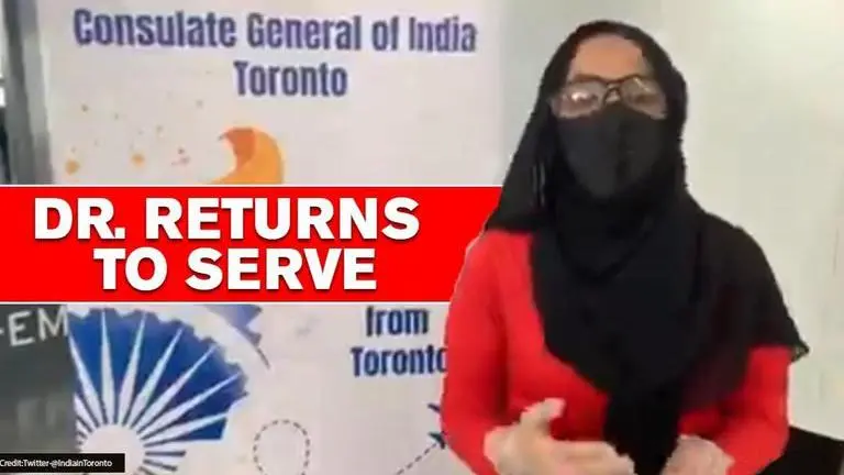 J-K: Indian doctor stranded in Canada returns to join the fight against COVID-19 COVID