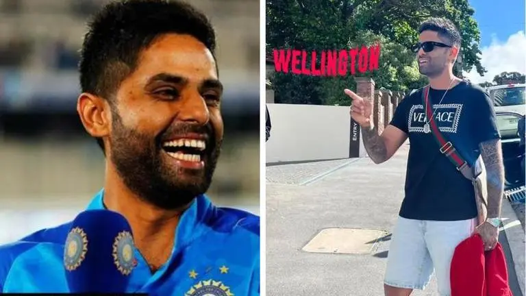 Suryakumar's 'Hello Wellington' post receives unexpected reply from Australia cricketer Suryakumar Yadav
