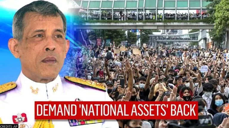 Thailand: Pro-democracy protesters storm streets, ask king to renounce royal fortune Thailand