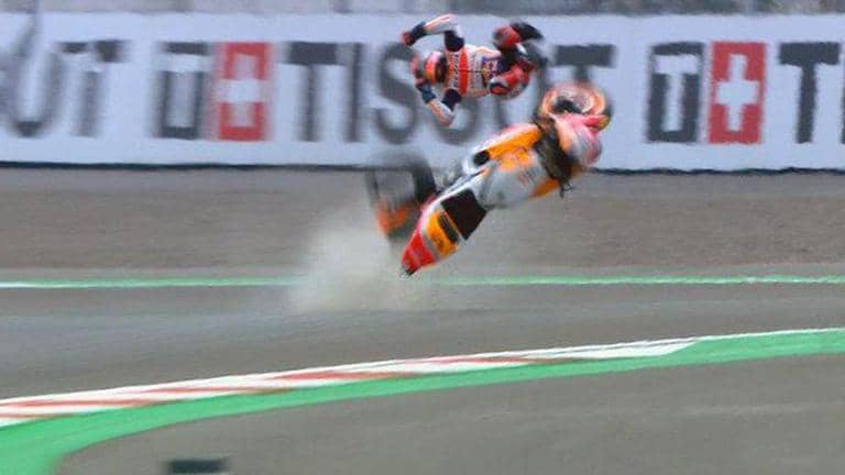 MotoGP legend Marc Marquez suffers horrific crash, ruled out of ...