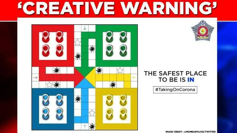 Mumbai police share witty stay-at-home Ludo meme, netizens call it 'creative' Mumbai Police