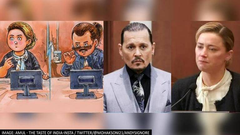 Amul shares topical on johnny depp-amber heard defamation trial; 'too much seen & heard'