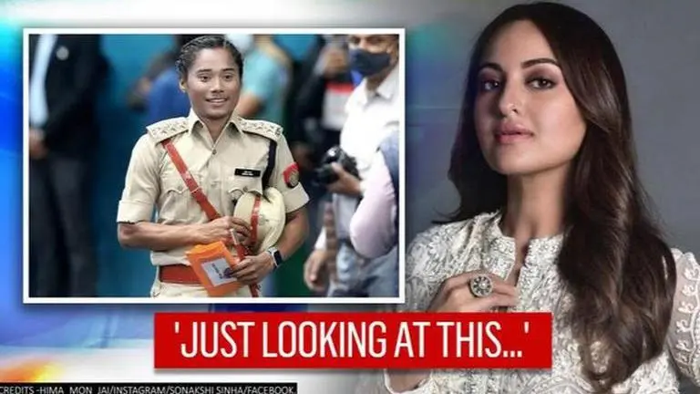 Hima Das says 'biggest dream came true' on being appointed DSP; Sonakshi Sinha reacts Hima Das