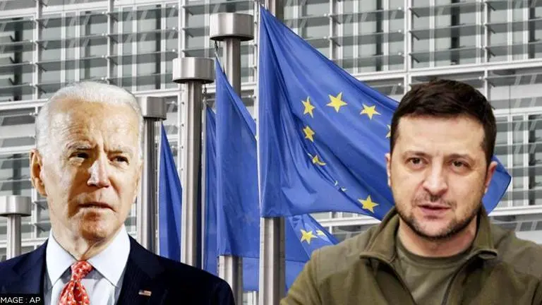 Joe Biden says Ukraine 'very likely' to join EU as West backs candidate status for Kyiv Joe Biden