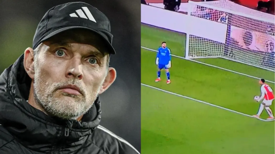 Were Bayern Munich ROBBED against Arsenal? Thomas Tuchel LIVID with ref over BIZARRE handball Thomas Tuchel livid with ref over controversial penalty call