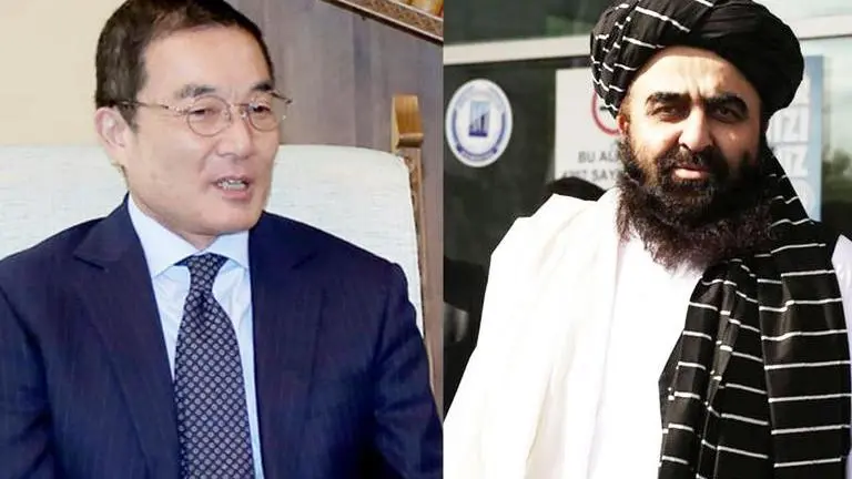 Japan envoy meets with Taliban FM, seeks safe exit of Japanese nationals from Afghanistan Japan ambassador