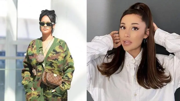 Ariana Grande requests Rihanna to drop another music album, says 'please fill my ears' ariana grande