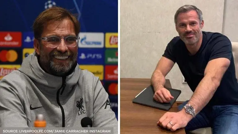 Liverpool boss Jurgen Klopp takes a dig at club legend Jamie Carragher over recent comment liverpool
