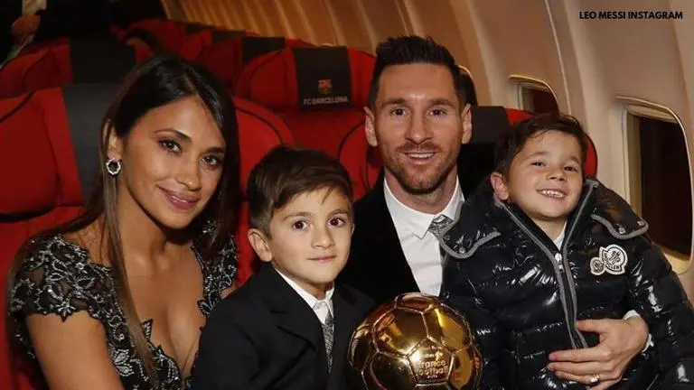 Lionel Messi's son Thiago Messi scores two wonderful goals for Barcelona U-8, WATCH Lionel Messi