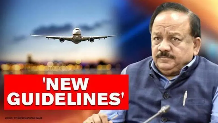 COVID-19: Health Ministry issues new guidelines for international travel; details here Health Ministry