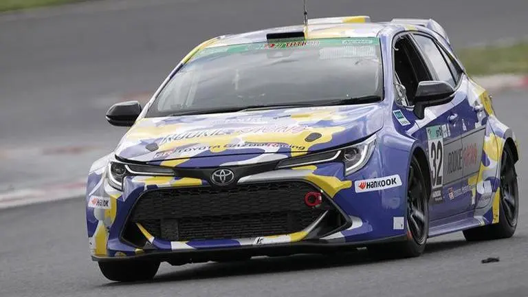 Toyota debuts hydrogen-fueled Corolla race car as auto racing begins shift away from gas guzzlers Toyota