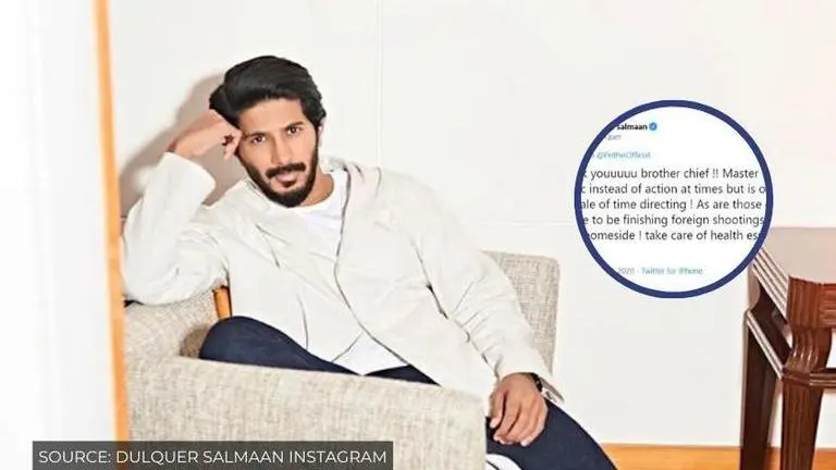 Dulquer Salmaan worries for Prithviraj, asks latter to return safely in a viral post dulquer salmaan