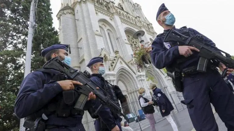New arrest after France church attack, security tightened
