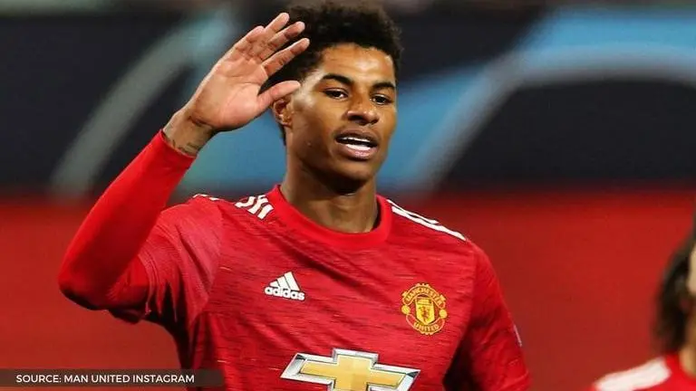 Marcus Rashford honoured with a street mural in Manchester after food campaign marcus rashford