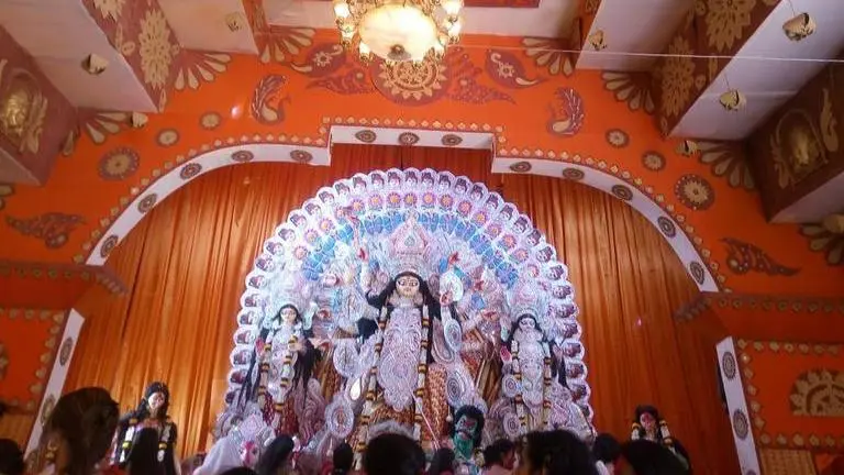 Displaced Bengalis of Chittaranjan celebrate eco-friendly Durga Puja Chittaranjan