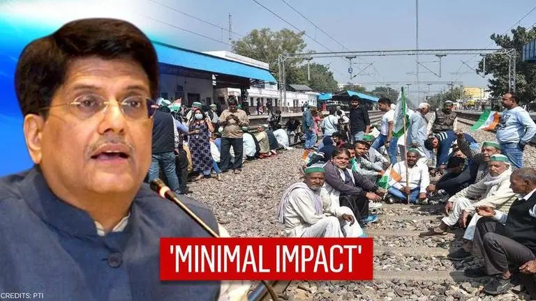 Farmers' Rail Roko andolan had 'negligible' impact on train services, says Railways Rail Roko