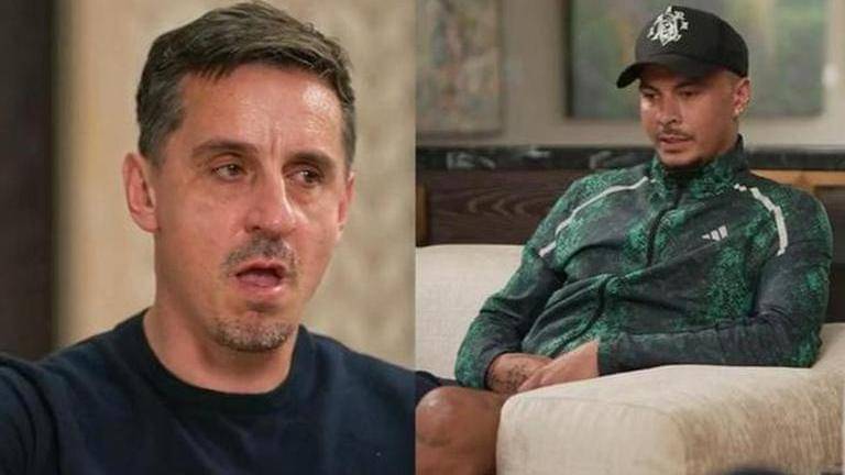 Gary Neville reduced to tears in heart-melting interview with Everton