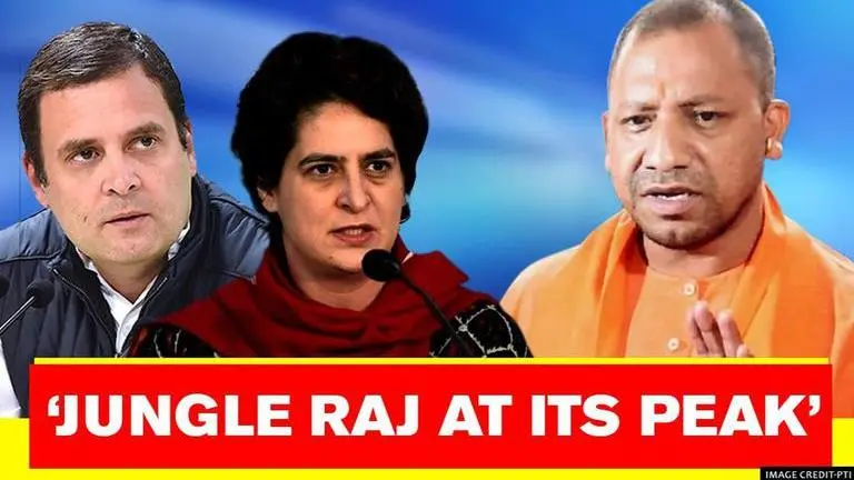 Rahul & Priyanka Gandhi lash out at UP Govt, raise questions on security of women Congress