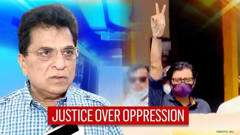 As Arnab Goswami's release ordered by Supreme Court, Kirit Somaiya unsparing on Maha govt Arnab Goswami