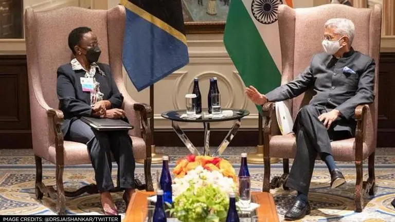 UNGA: Jaishankar meets Tanzanian FM, says 'will work to advance development partnership' Jaishankar
