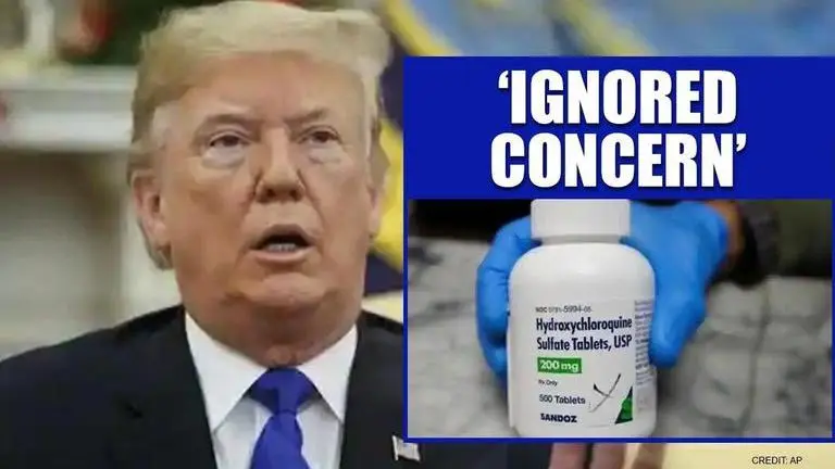 Trump admin ignored concern over hydroxychloroquine import from in India, Pak: Fired US scientist