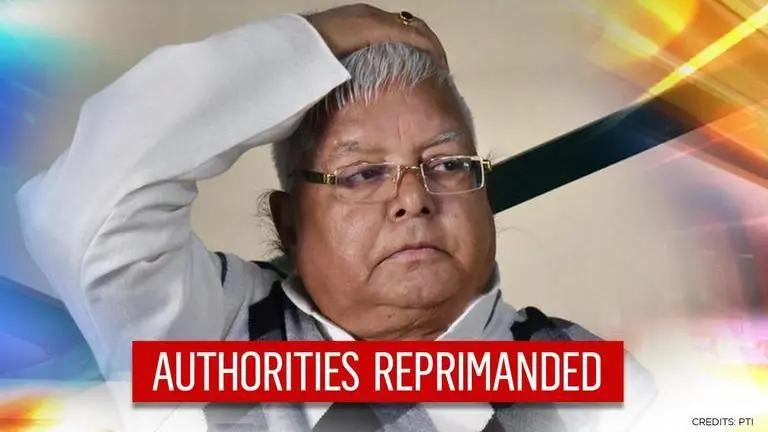 Jharkhand Court pulls up RIMS hospital for shifting Lalu Yadav to bungalow in haste Lalu Prasad