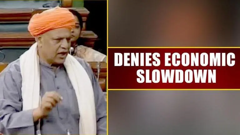 BJP MP denies slowdown in India's economy, calls it a ploy 'to defame nation & govt' Virendra Singh