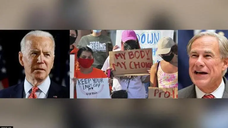 Joe Biden administration asks US court to block 'controversial' Texas abortion law Joe Biden