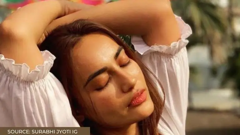 'Qubool Hai 2.0' actor Surbhi Jyoti shares pictures as she is basking in the sun; see post Source: Surbhi Jyoti IG