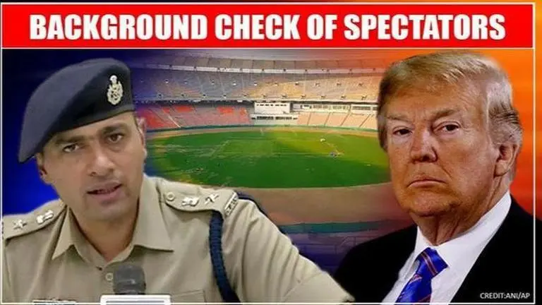Ahmedabad DCP says background check of spectators being done ahead of 'Kem Chho, Trump' Ahmedabad
