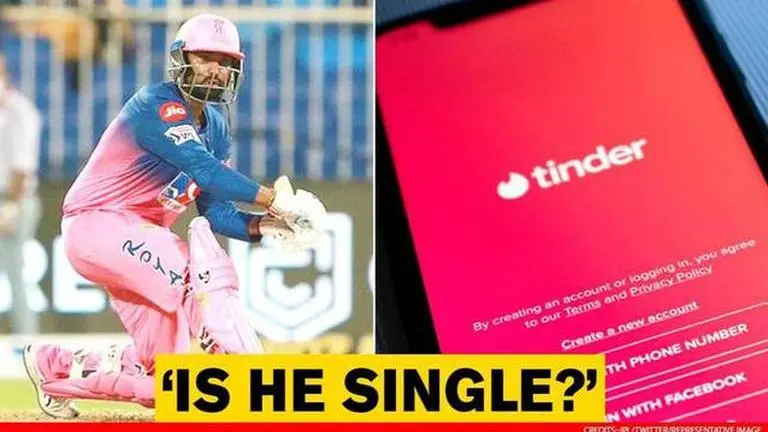 Tinder wants to know "Is Rahul Tewatia single?"; Netizens mull his 'relationship status' Tinder India asks "is Rahul Tewatia single?", Netizens say 'He's committed to sixes'