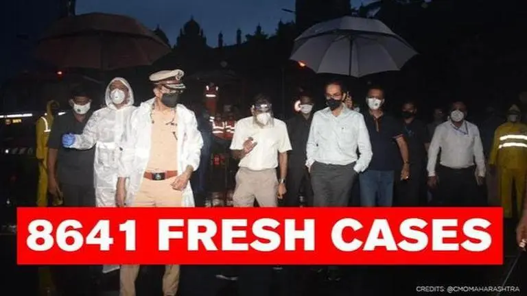 Maha registers highest single-day surge with 8641 COVID cases; 5527 patients recover Maharashtra