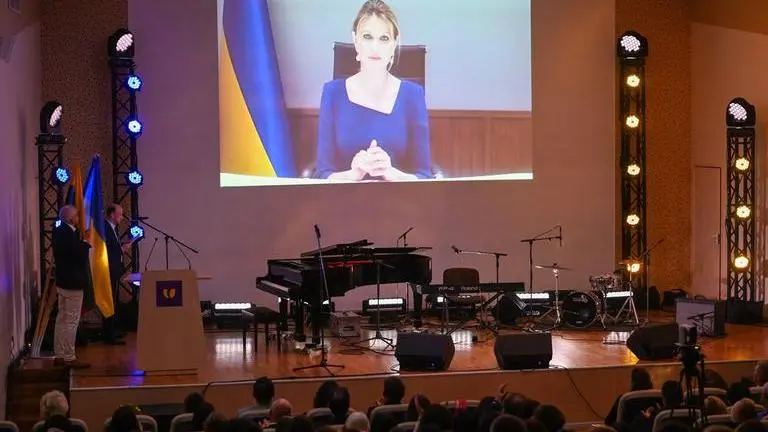 Ukraine’s First Lady opens center in Lithuania for refugees fleeing Russian invasion Ukraine’s first lady