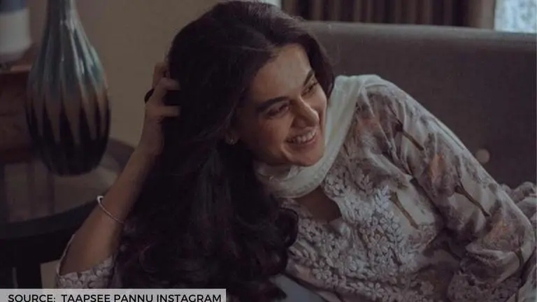 Taapsee Pannu flaunts her loose curls in this unmissable throwback pic Taapsee Pannu