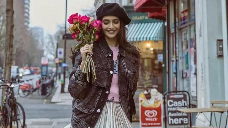 Sonam Kapoor Ahuja shares pics from latest photoshoot; hubby Anand Ahuja calls her 'cutie' Sonam Kapoor Ahuja