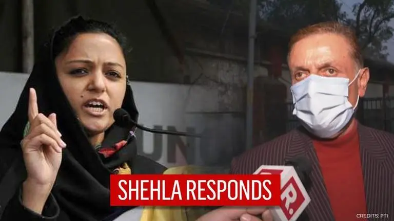 Shehla Rashid responds to father's allegations against her; levels domestic abuse charge Shehla Rashid