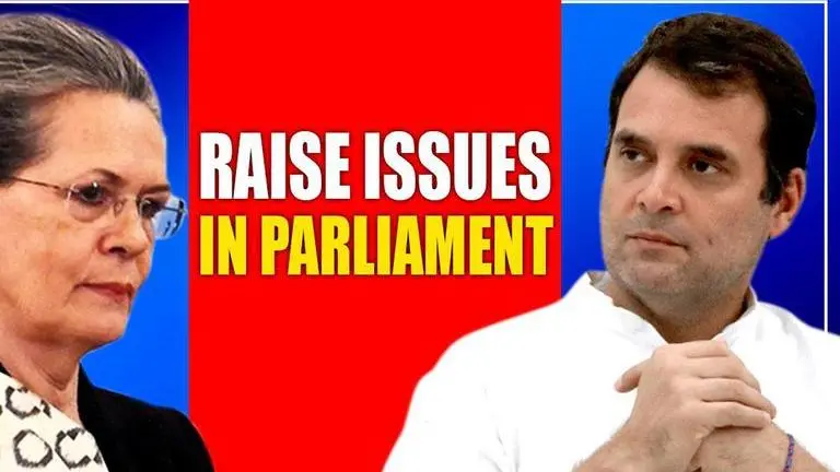 Cong to raise economic fix, unemployment & Kashmiri leaders detention issues in Parliament Parliament