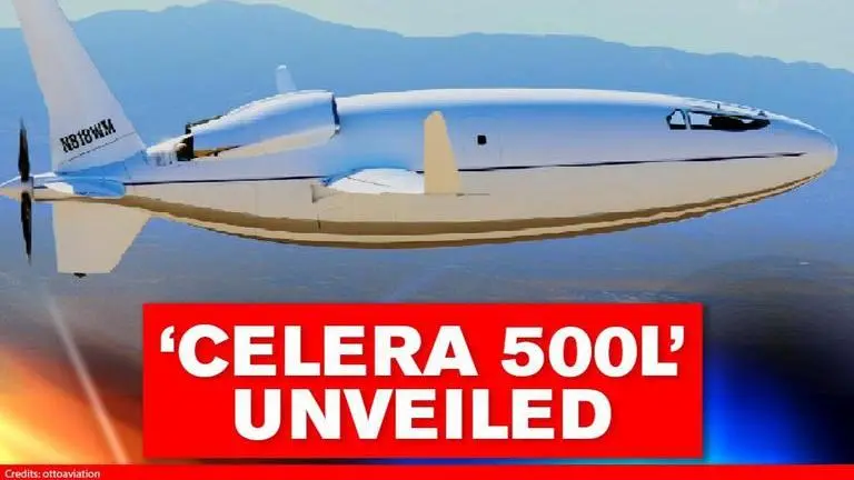 Otto Aviation officially unveils 'Celera 500L' passenger aircraft Celera 500L