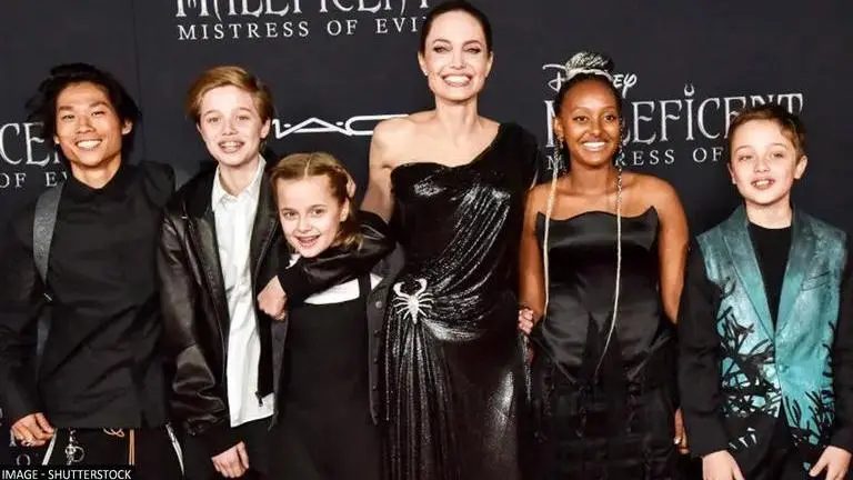 Angelina Jolie opens up about raising 6 kids; ‘I am very honest & human with them' angelina jolie kids
