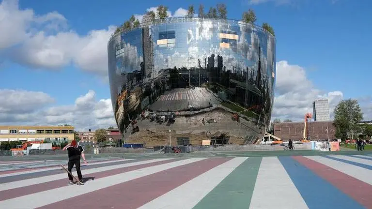 Dutch museum's open mirrored depot to bring overlooked 151,000 artworks out of basement Dutch museum strives to display more of its collection