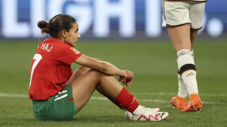 Morocco shifts focus to next game after a big loss in its Women’s World Cup debut Hanane Ait El Haj