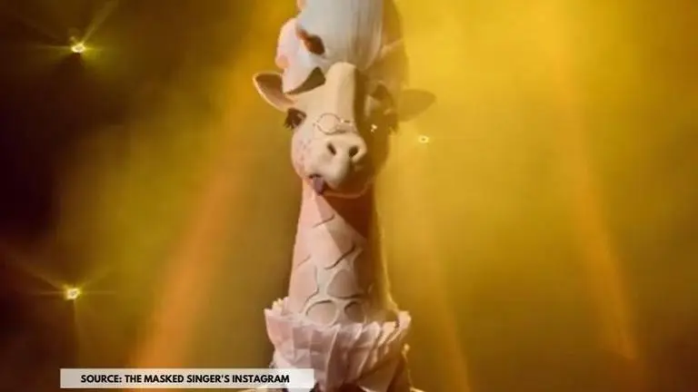 Who is Giraffe on The Masked Singer Season 4? Check the panel's guesses who is giraffe on the masked singer
