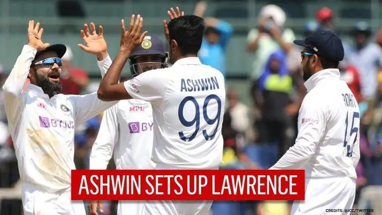R Ashwin plays mind-games as he beautifully sets up Dan Lawrence on Day 2 of Chennai Test Ravichandran Ashwin