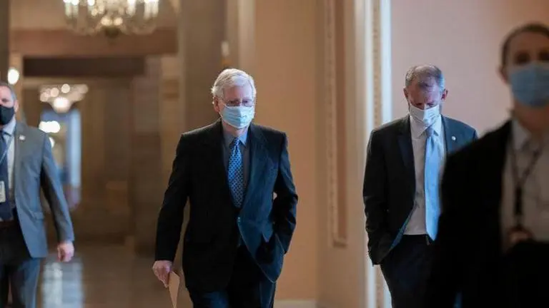 McConnell seeks to push Trump impeachment trial to February