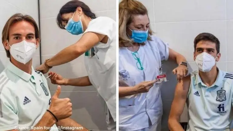 Spain football team gets Covid vaccine on Euro 2020 start date, fans concerned Spain football team Covid vaccine