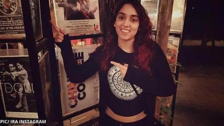 Ira Khan shares a goofy picture with her little 'quarantine-buddy' Azad; See here Ira Khan shares a goofy picture with her little 'quarantine-buddy' Azad amid lockdown