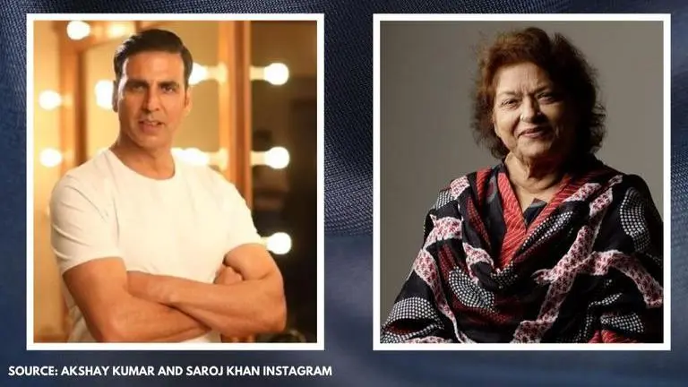 Saroj Khan's Death: Akshay Kumar pays tribute to legendary choreographer Saroj Khan