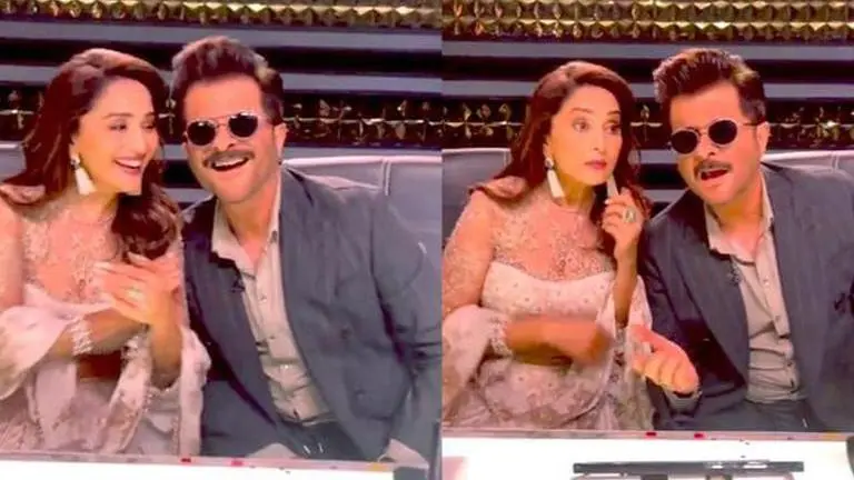 Madhuri Dixit and Anil Kapoor's iconic duo recreate retro magic in latest post; see here Madhuri Dixit and Anil Kapoor recreate song