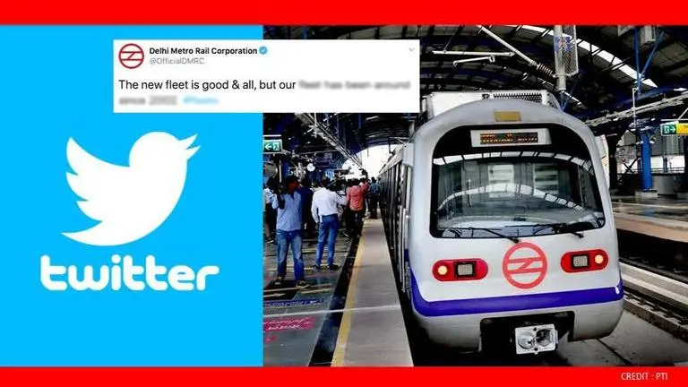 Delhi Metro takes a funny dig at Twitter's Fleets, users say 'old is gold' Delhi Metro