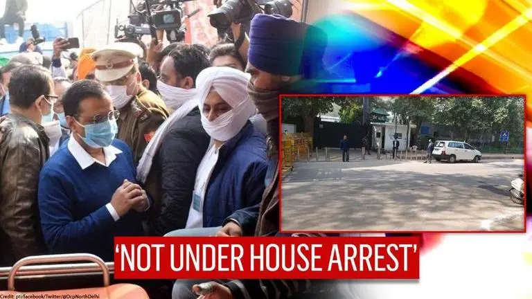 Delhi Police rubbishes AAP's claims of CM Kejriwal being under house arrest; shows proof Kejriwal